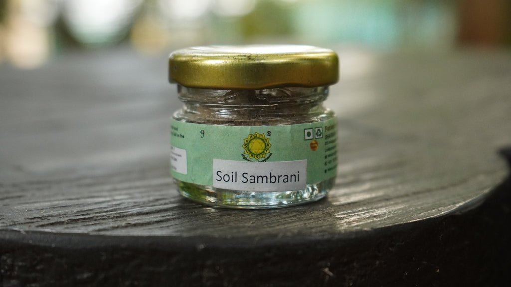 Wild Forest Soil Sambrani Powder - Svastya Organic Farms