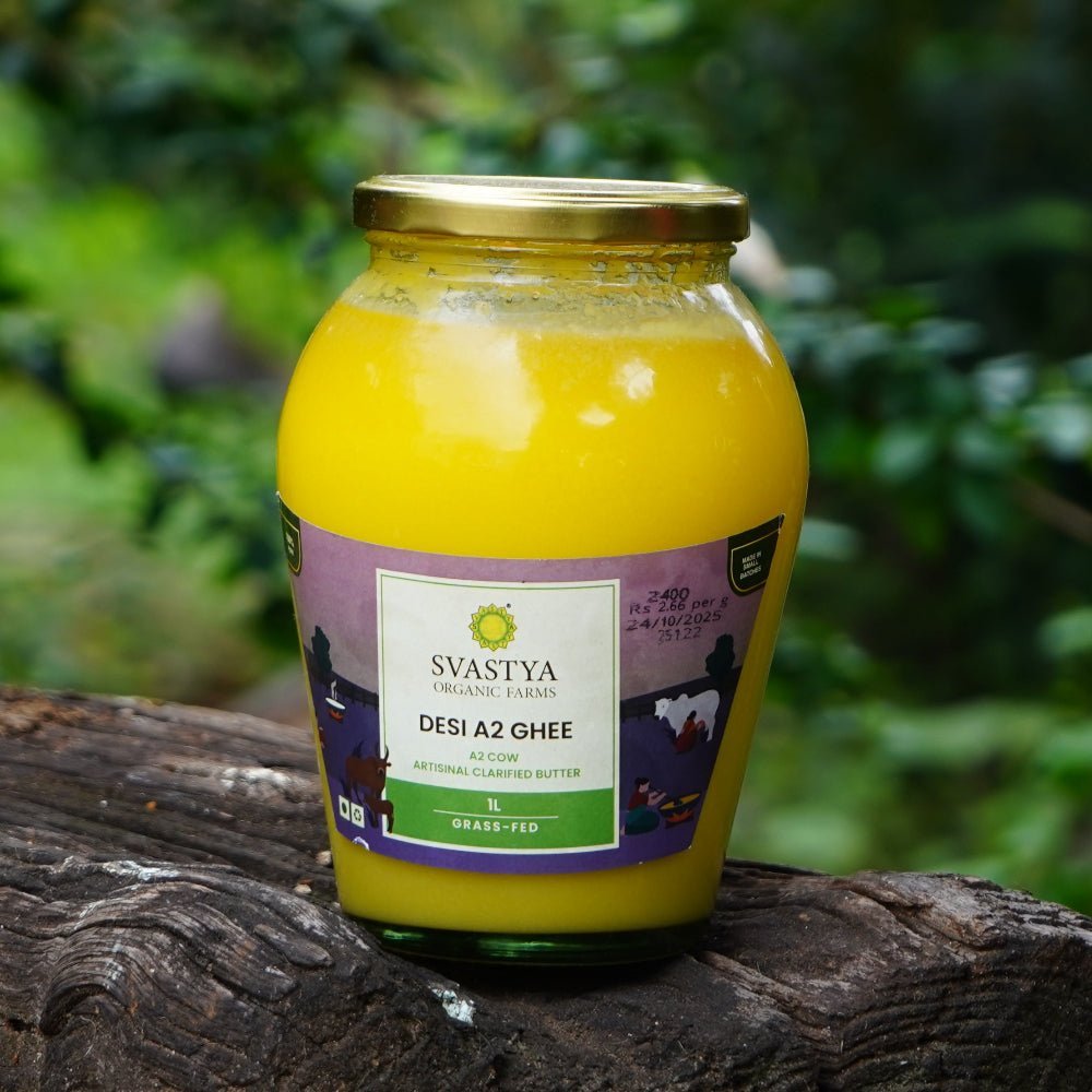 Top Benefits of A2 Bilona Ghee for Digestion, Immunity and Daily Health - Svastya Organic Farms