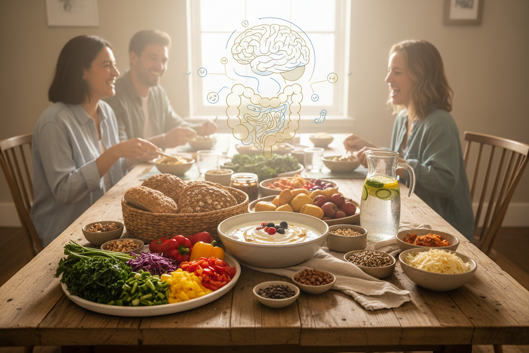 your gut,food and happiness