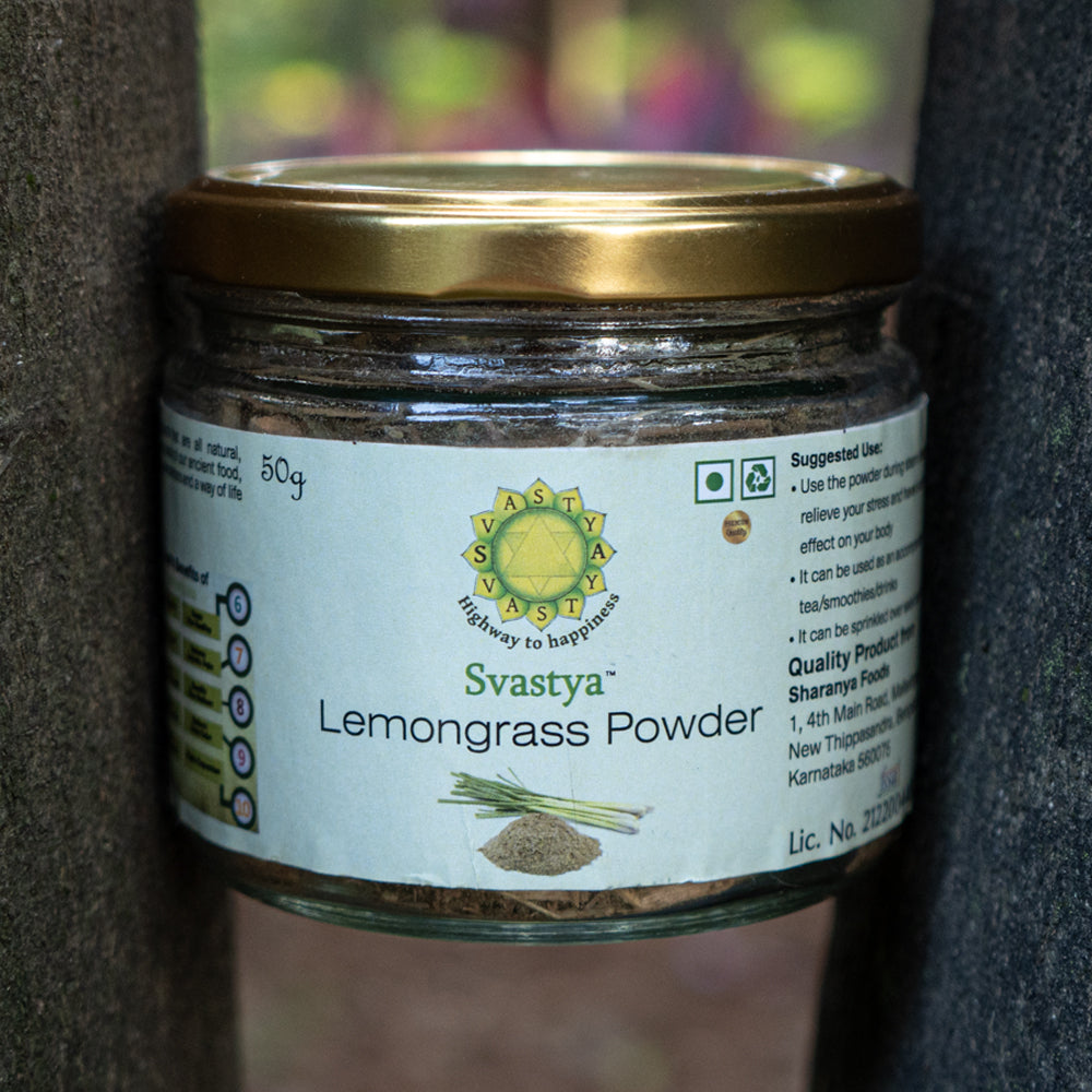 organic hydrated lemongrass powder