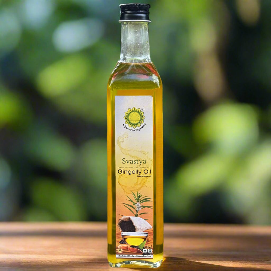 Organic Bull Driven Stone Cold Pressed Black Sesame Oil