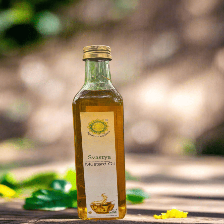 Organic Bull Driven Stone Cold Pressed Mustard Oil