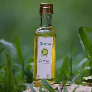 Organic Cold Pressed Virgin Mamra Almond Oil - Svastya Organic Farms