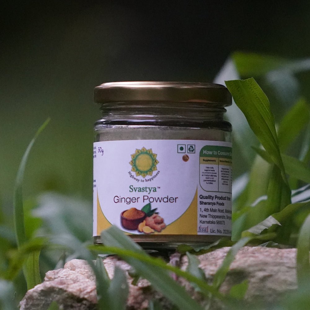 Organic Dry Ginger Powder - Svastya Organic Farms