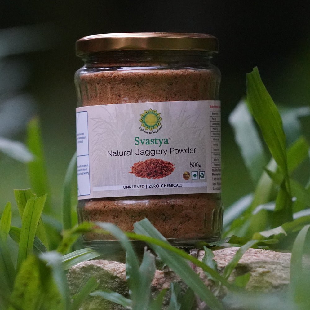 Organic Jaggery Powder - Svastya Organic Farms
