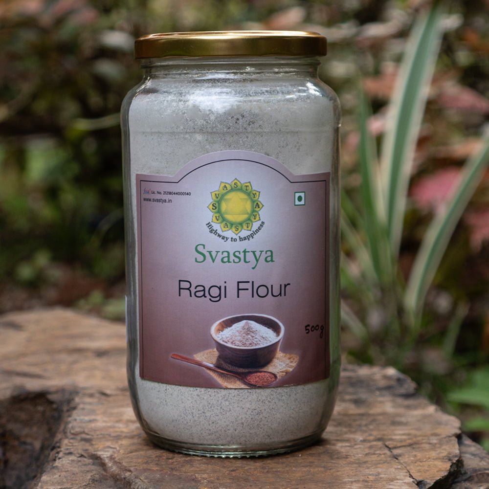 Organic Ragi Java Organic Ragi Flour - Svastya Organic Farms