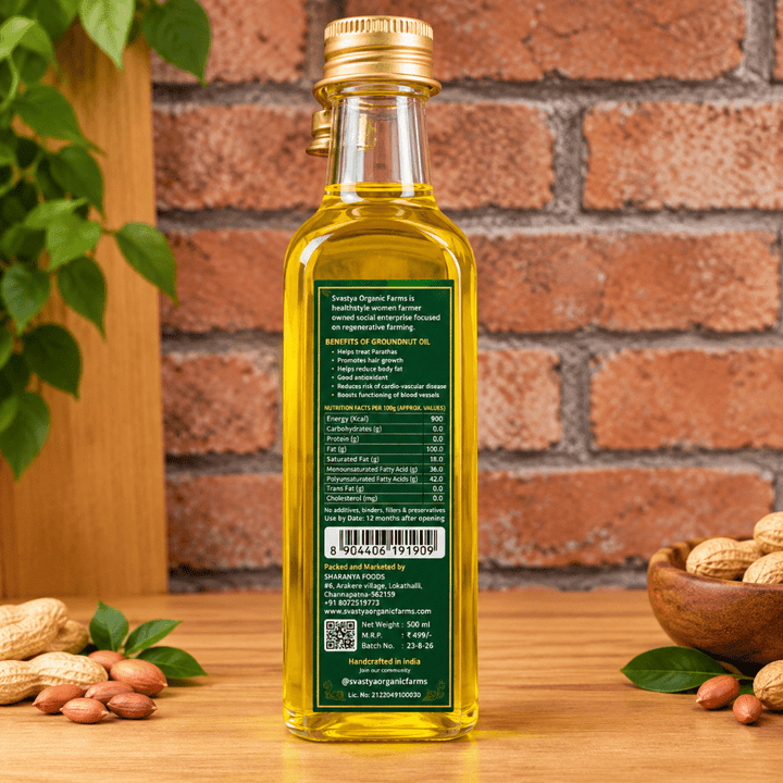 Organic Virgin Walnut Oil | Organic virgin oil - Svastya Organic Farms