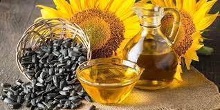 Organic wooden cold pressed sunflower oil