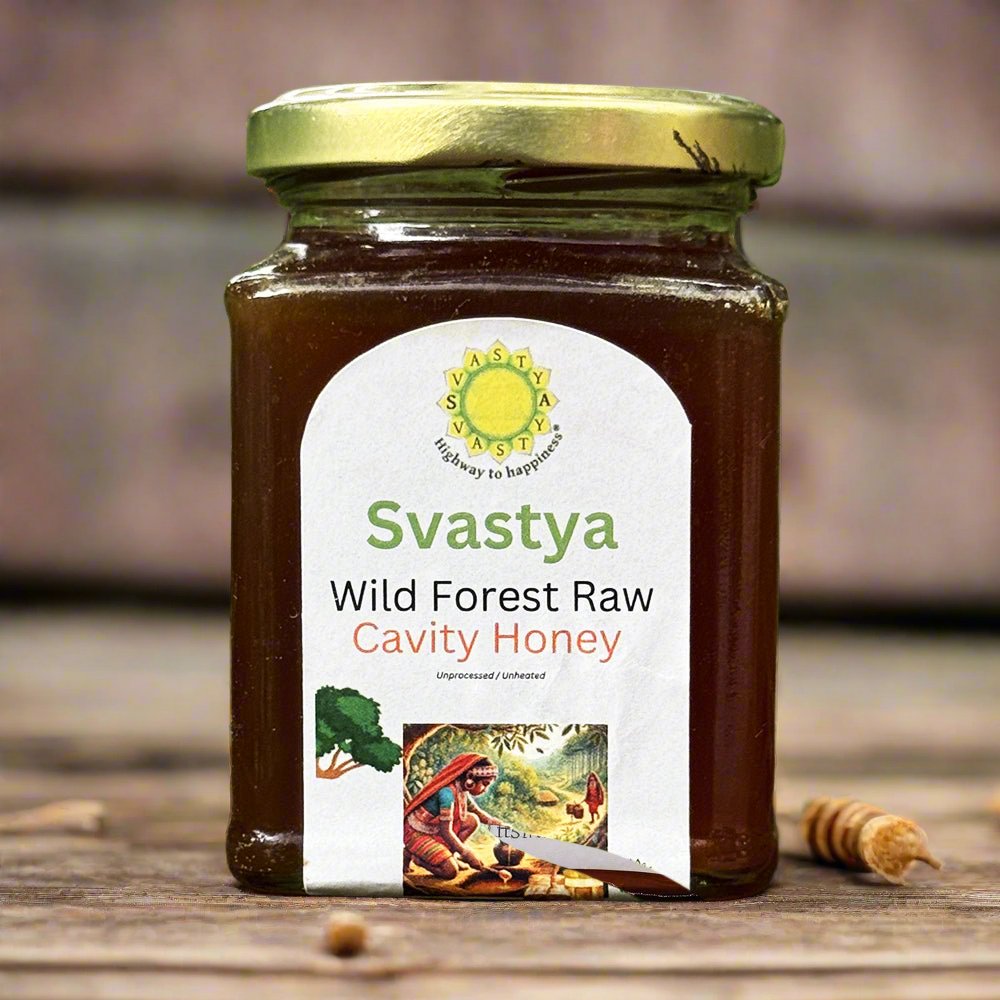 Wild Forest Raw Cavity Honey - Svastya Organic Farms