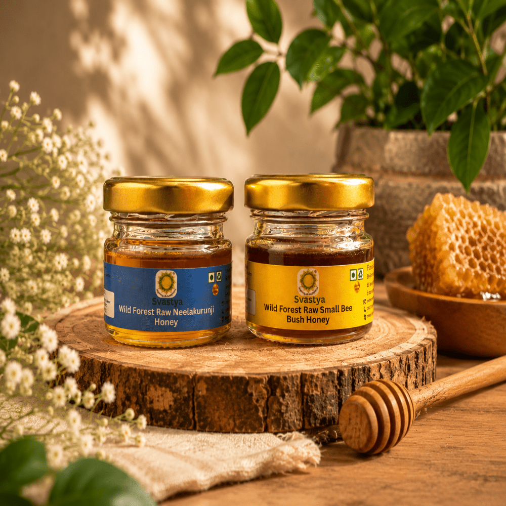 Wild Forest Raw Honey Gift Box | Organic Wild forest raw honey - Svastya Organic Farms