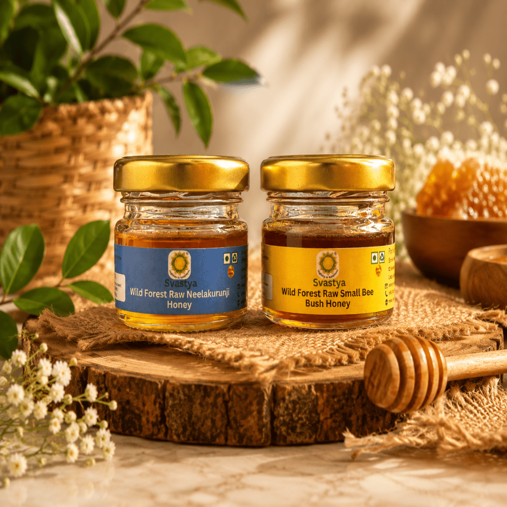 Wild Forest Raw Honey Gift Box | Organic Wild forest raw honey - Svastya Organic Farms