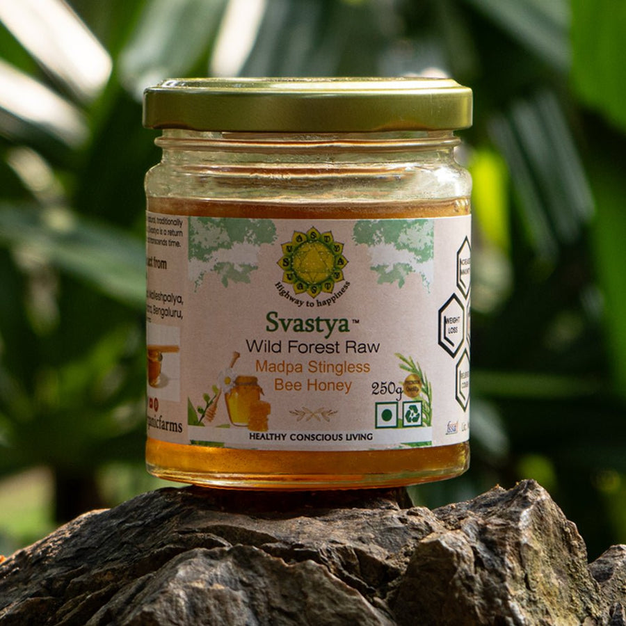 Wild Forest Raw Madpa Stingless Bee Honey