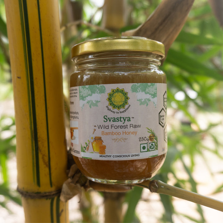 Wild Forest Raw Small Bee Bamboo Honey